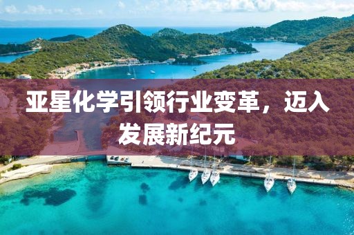 亚星化学引领行业变革，迈入发展新纪元