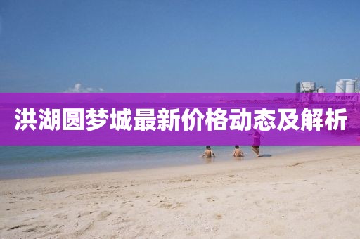 洪湖圆梦城最新价格动态及解析