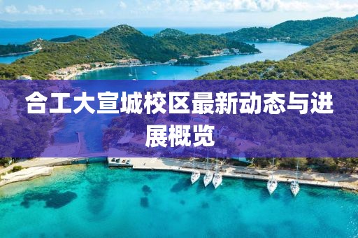 合工大宣城校区最新动态与进展概览