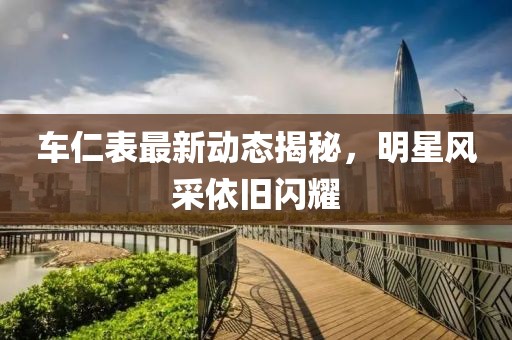 车仁表最新动态揭秘，明星风采依旧闪耀