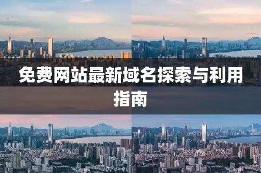 免费网站最新域名探索与利用指南