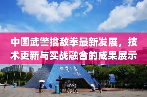 中国武警擒敌拳最新发展，技术更新与实战融合的成果展示
