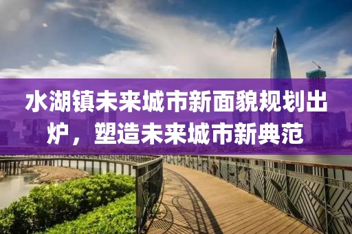 水湖镇未来城市新面貌规划出炉，塑造未来城市新典范