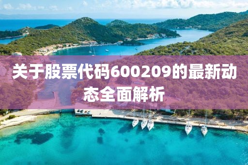 关于股票代码600209的最新动态全面解析