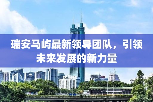 瑞安马屿最新领导团队，引领未来发展的新力量
