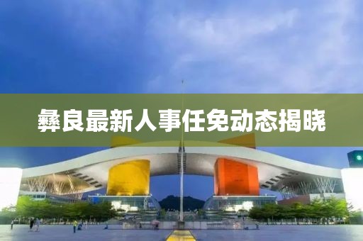 彝良最新人事任免动态揭晓