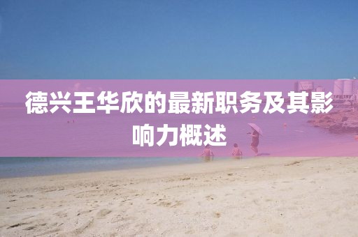 德兴王华欣的最新职务及其影响力概述