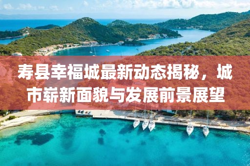 寿县幸福城最新动态揭秘，城市崭新面貌与发展前景展望