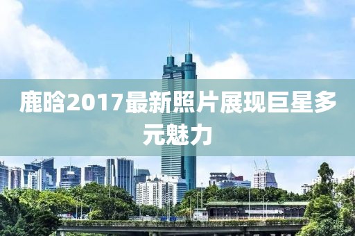 鹿晗2017最新照片展现巨星多元魅力