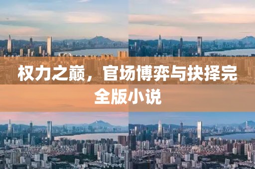 权力之巅，官场博弈与抉择完全版小说
