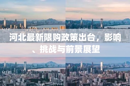 河北最新限购政策出台，影响、挑战与前景展望