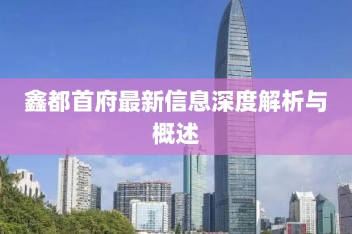 鑫都首府最新信息深度解析与概述