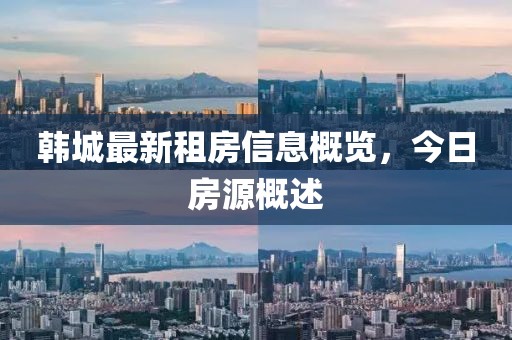 韩城最新租房信息概览，今日房源概述