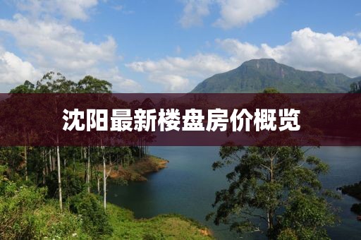 沈阳最新楼盘房价概览