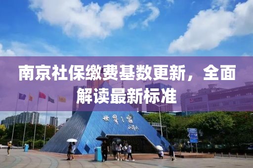南京社保缴费基数更新，全面解读最新标准