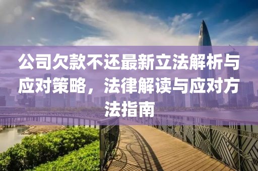 公司欠款不还最新立法解析与应对策略，法律解读与应对方法指南