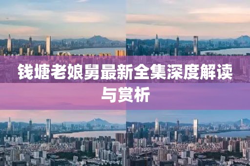 钱塘老娘舅最新全集深度解读与赏析