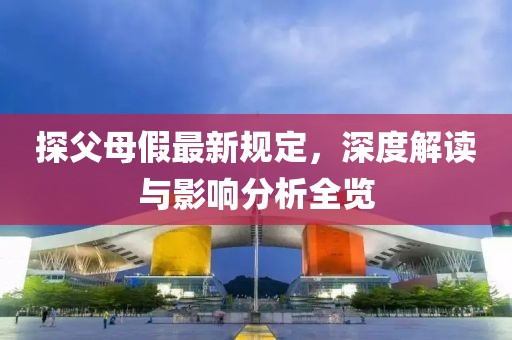 探父母假最新规定，深度解读与影响分析全览