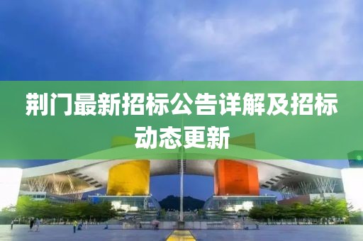 荆门最新招标公告详解及招标动态更新