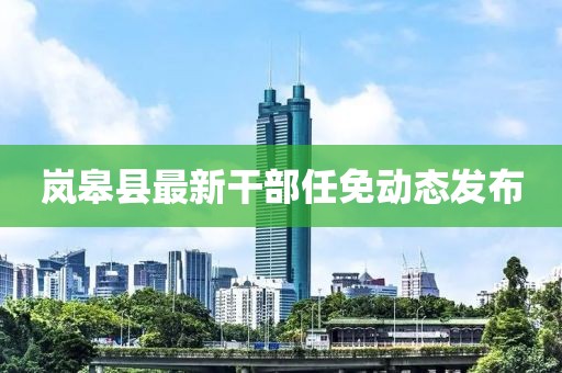 岚皋县最新干部任免动态发布