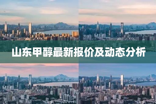 山东甲醇最新报价及动态分析