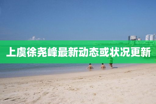 上虞徐尧峰最新动态或状况更新