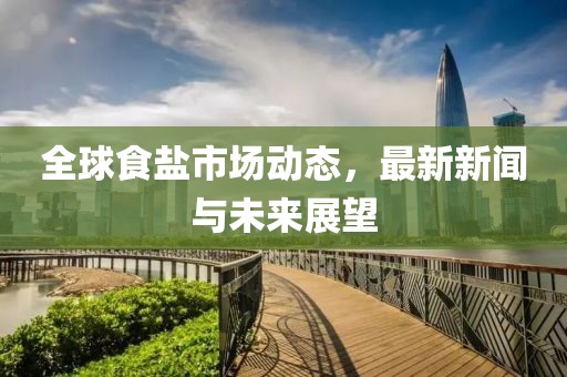 全球食盐市场动态，最新新闻与未来展望