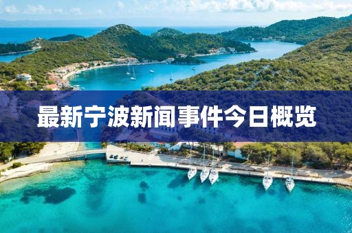 最新宁波新闻事件今日概览