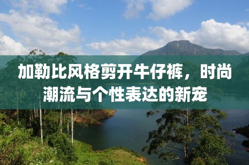 加勒比风格剪开牛仔裤，时尚潮流与个性表达的新宠