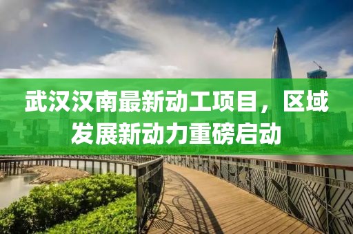 武汉汉南最新动工项目，区域发展新动力重磅启动
