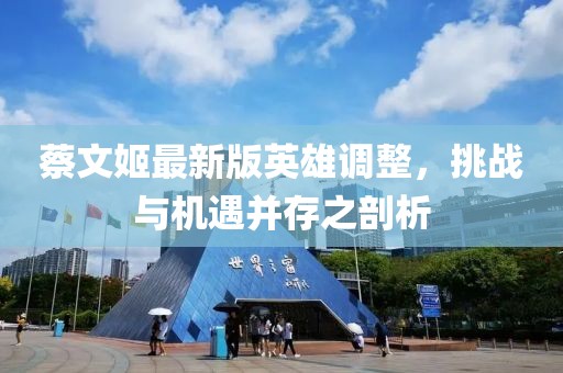 蔡文姬最新版英雄调整，挑战与机遇并存之剖析