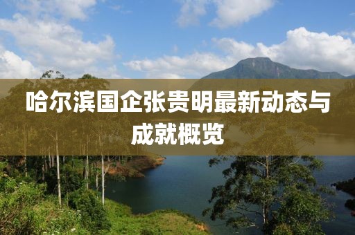 哈尔滨国企张贵明最新动态与成就概览