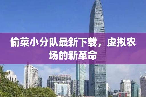 偷菜小分队最新下载，虚拟农场的新革命