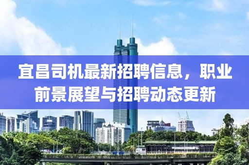 宜昌司机最新招聘信息，职业前景展望与招聘动态更新