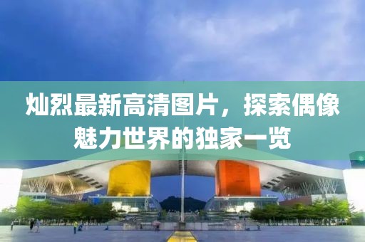 灿烈最新高清图片，探索偶像魅力世界的独家一览
