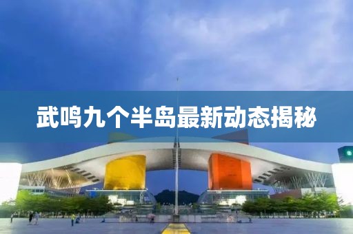 武鸣九个半岛最新动态揭秘