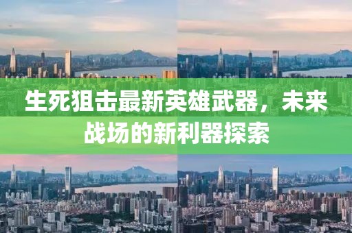 生死狙击最新英雄武器，未来战场的新利器探索