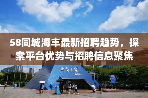 58同城海丰最新招聘趋势，探索平台优势与招聘信息聚焦