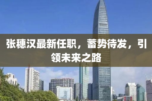 张穗汉最新任职，蓄势待发，引领未来之路