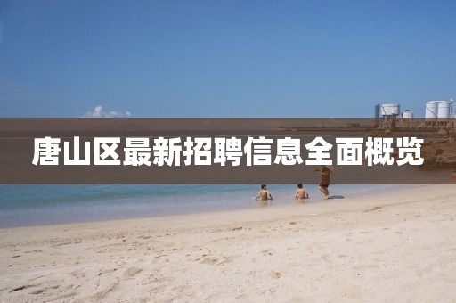 唐山区最新招聘信息全面概览