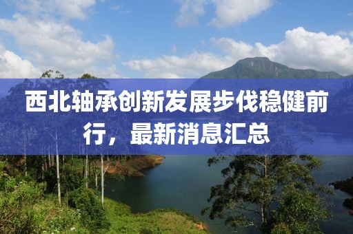 西北轴承创新发展步伐稳健前行，最新消息汇总
