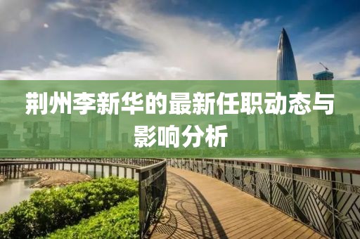 荆州李新华的最新任职动态与影响分析
