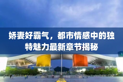 娇妻好霸气，都市情感中的独特魅力最新章节揭秘