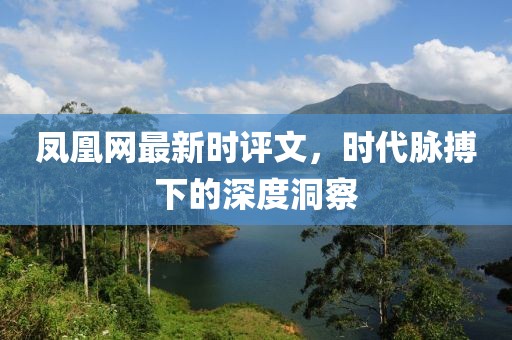 凤凰网最新时评文，时代脉搏下的深度洞察