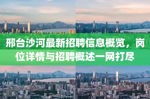 邢台沙河最新招聘信息概览，岗位详情与招聘概述一网打尽