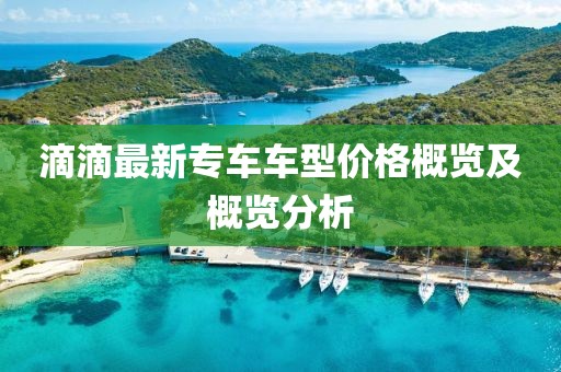 滴滴最新专车车型价格概览及概览分析