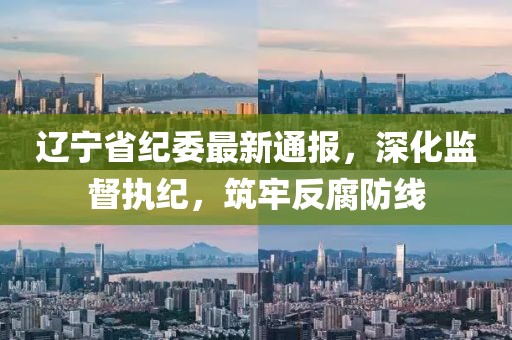 辽宁省纪委最新通报，深化监督执纪，筑牢反腐防线