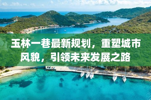 玉林一巷最新规划，重塑城市风貌，引领未来发展之路