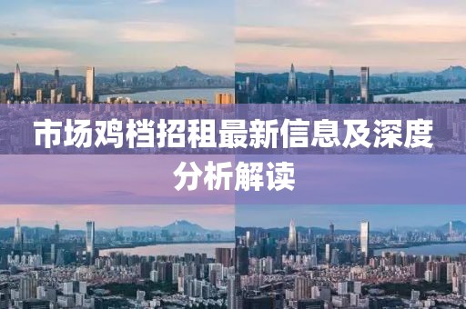 市场鸡档招租最新信息及深度分析解读