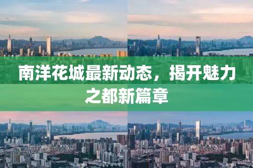 南洋花城最新动态，揭开魅力之都新篇章